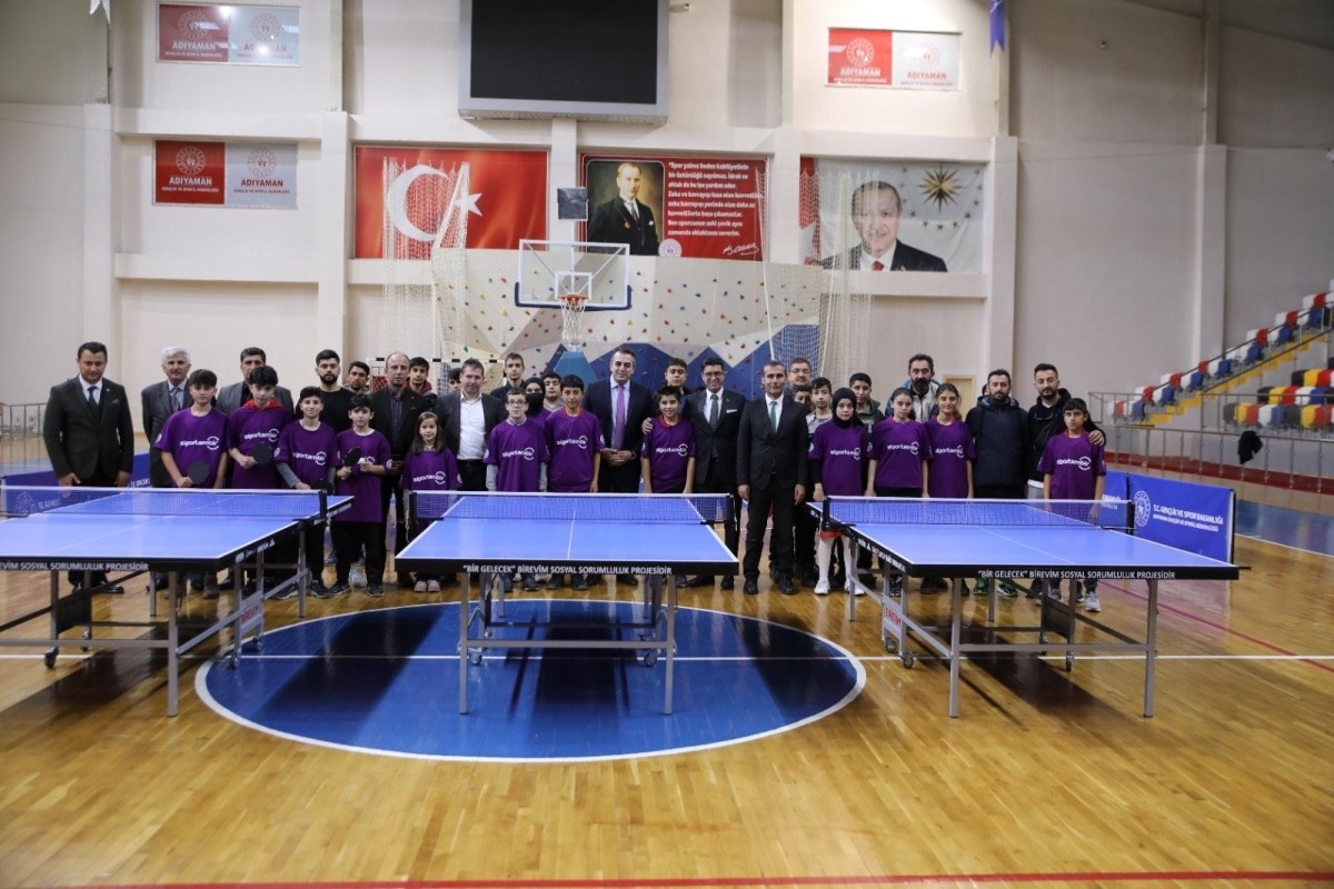 Sigortambir’den Adıyaman’da masa tenisine tam destek