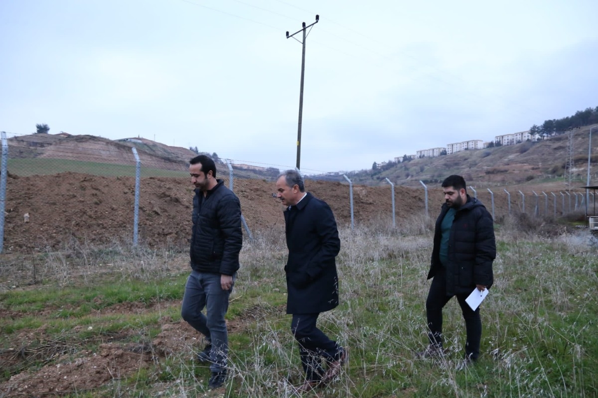 Güneş Enerji Santrali'nin yer teslimi yapıldı