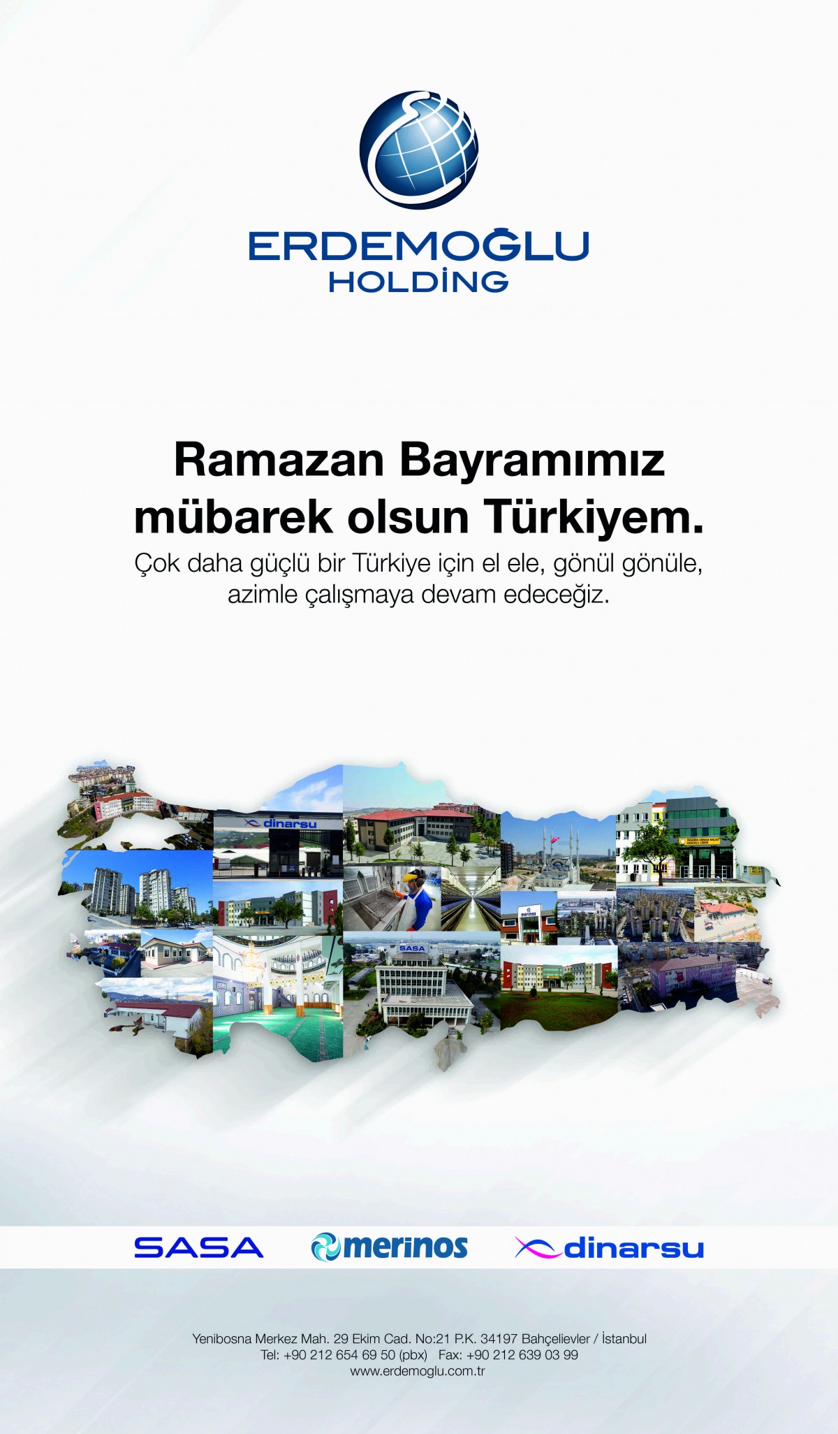 MERİNOS RAMAZAN BAYRAMI MESAJI