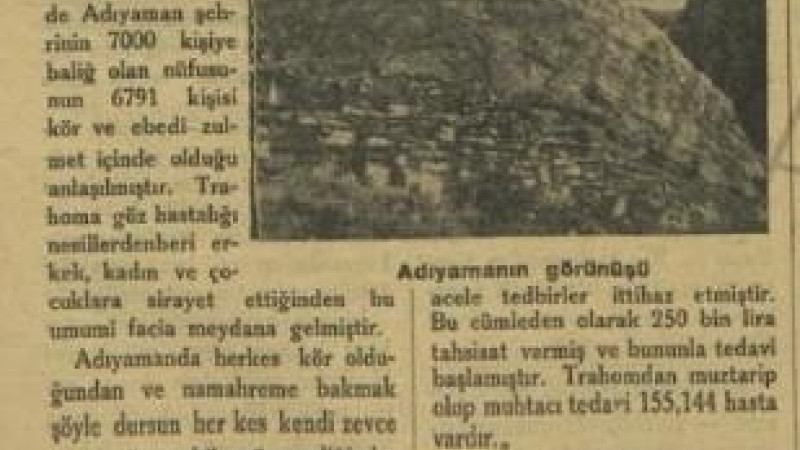 KÖRLER ŞEHRİ ADIYAMAN VE DEPREM