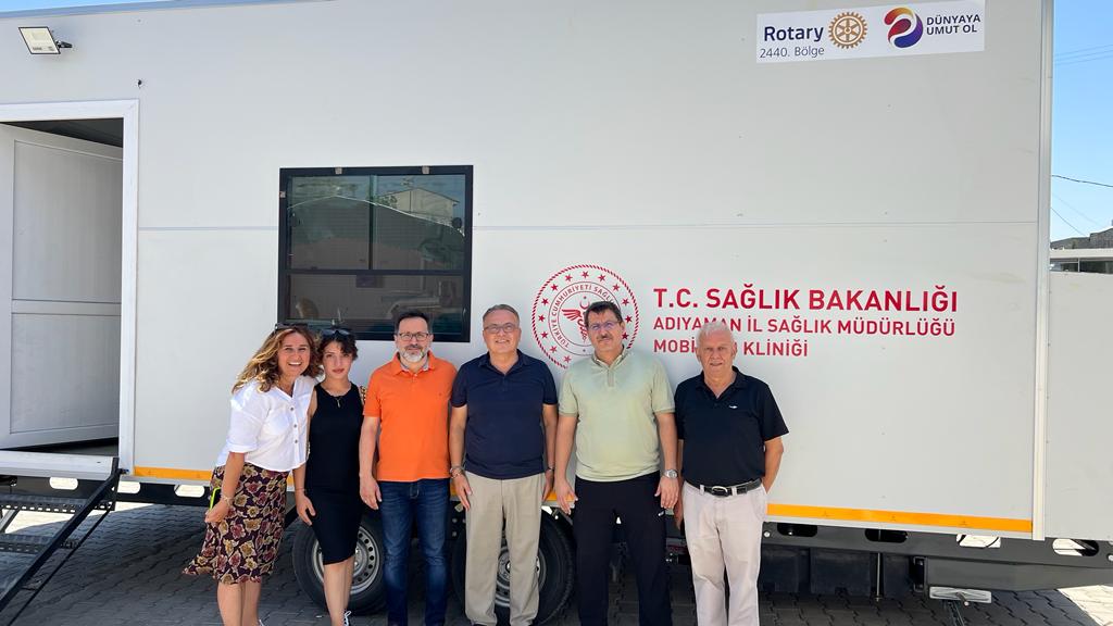Rotary’den Adıyaman’a Mobil Diş Kliniği Desteği