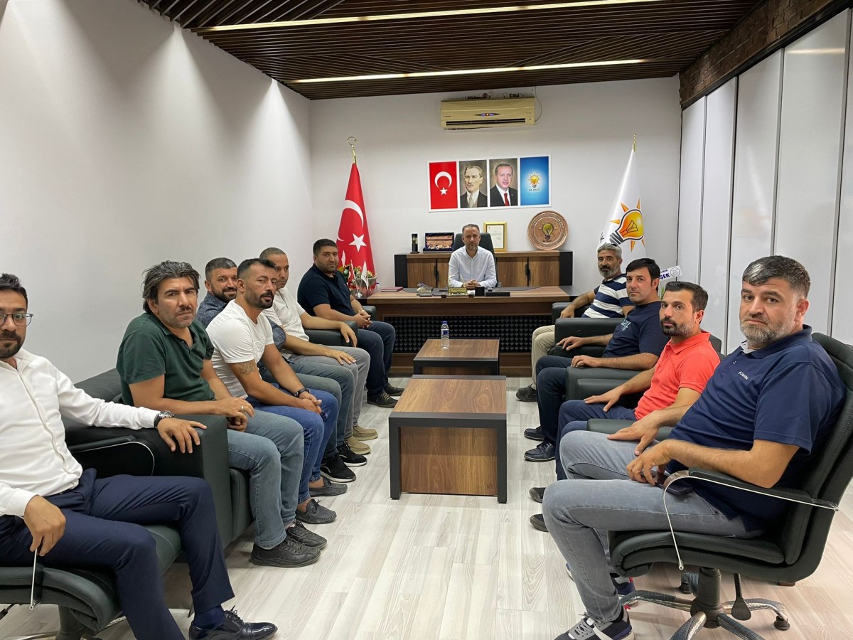 Başkan Akbilek ve Yönetim Kurulu Üyelerinden Başkan Bulucu'ya hayırlı olsun ziyareti