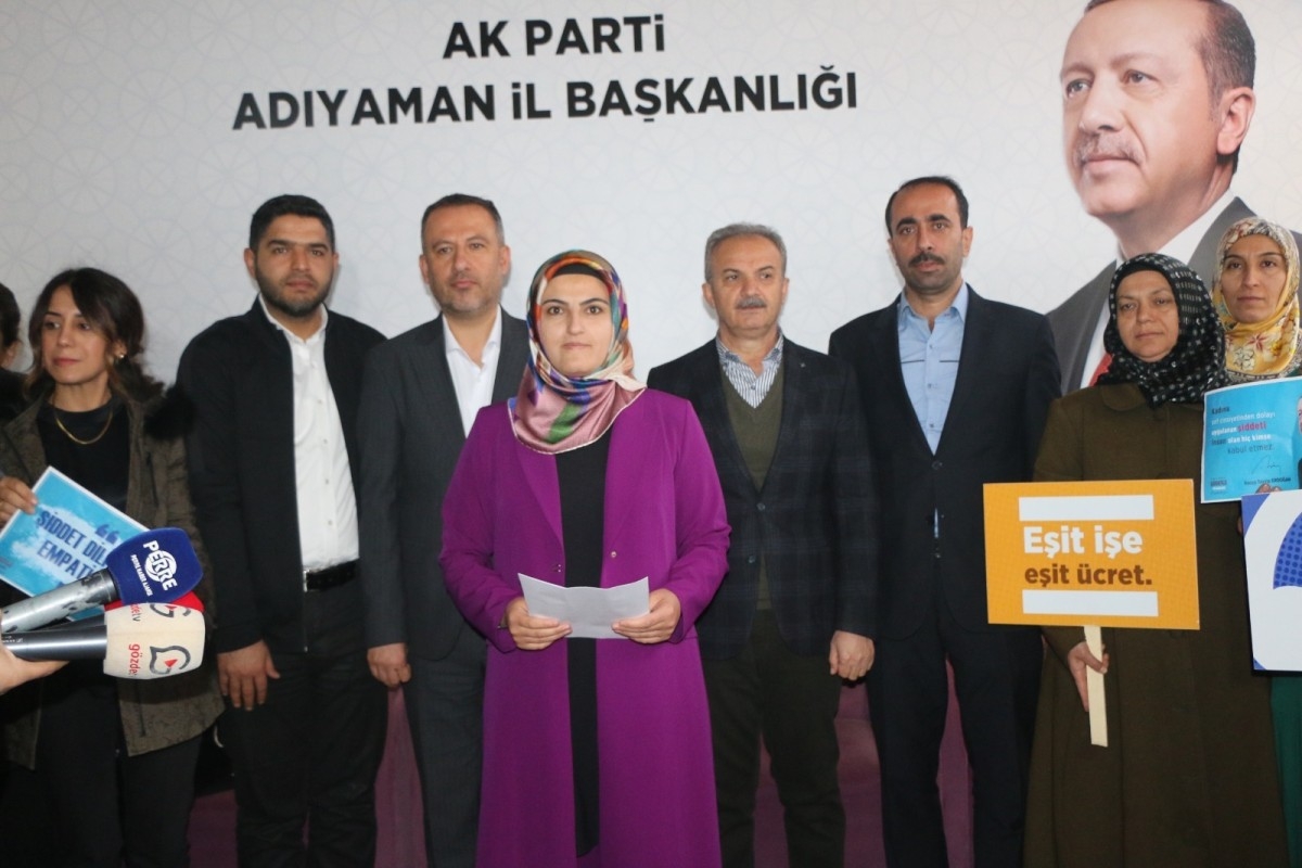 AK Parti’den Kadına Yönelik Şiddete Karşı Uluslararası Mücadele Günü Açıklaması 