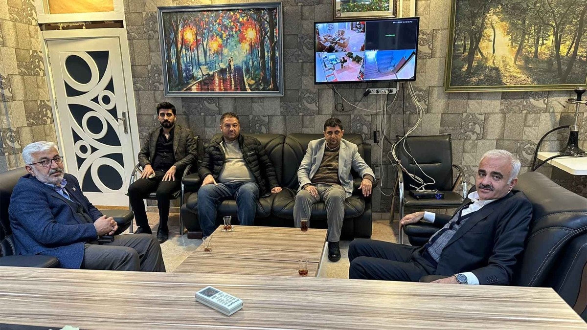 Ziya Polat Başkan Aslan’ı Ziyaret Etti