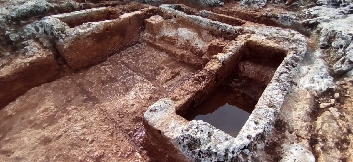 Perre Antik Kent'te ilk kez karşılaşılan yapı: 1800 yıllık boğa başı bulundu
