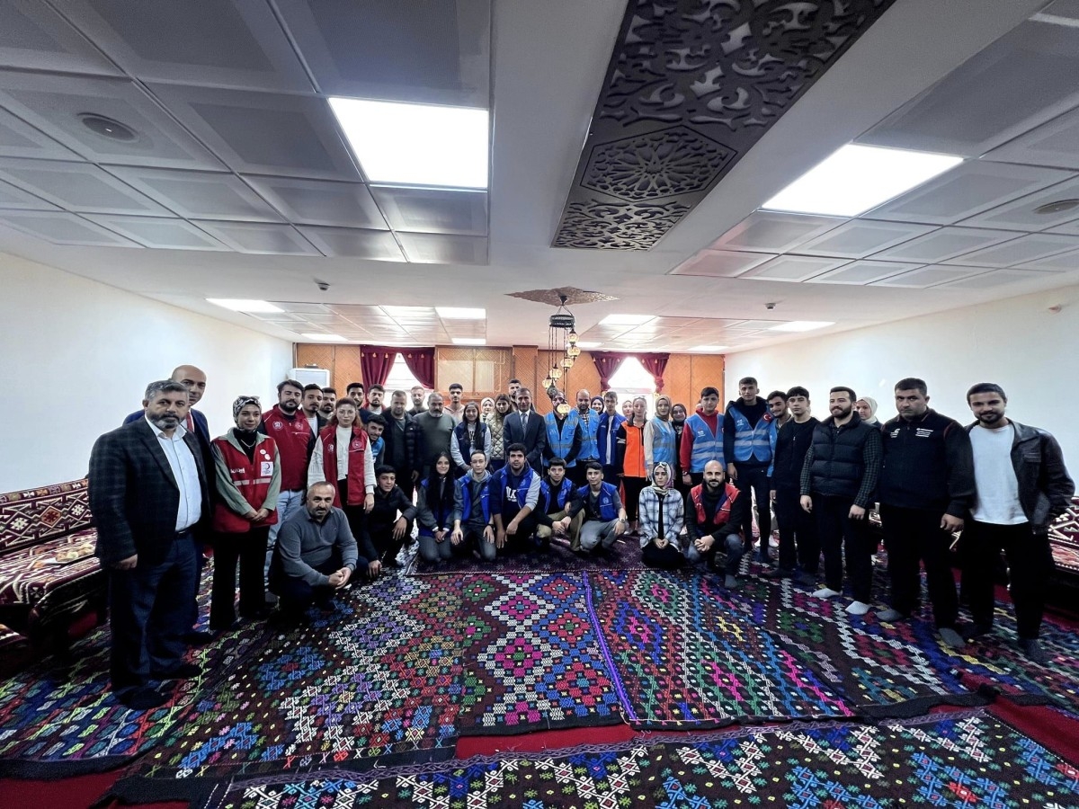 Adıyaman’da gönüllüler bir araya geldi