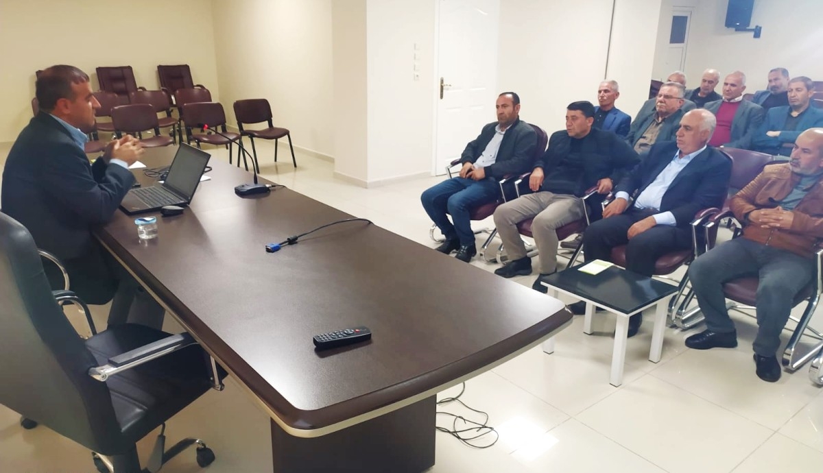 Çiftçilere tarla faresi ile mücadele eğitimi verildi