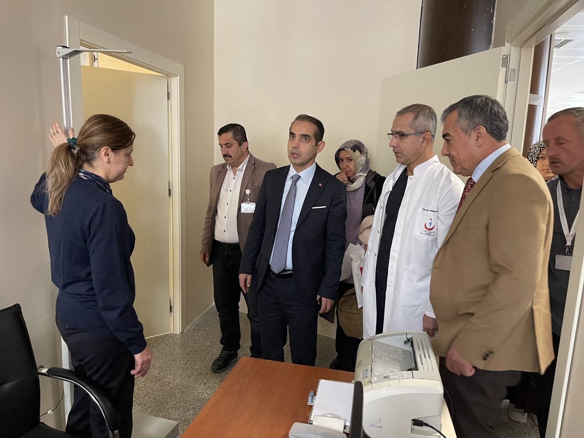 Başhekim Şirik, yeni açılan polikliniklere incelemede bulundu