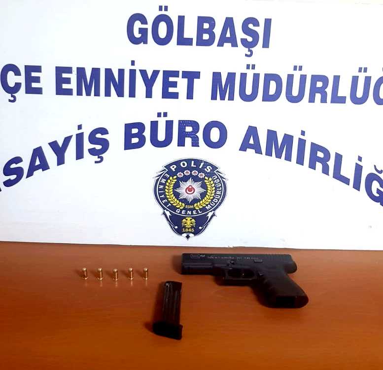 Gölbaşı’nda silahlı kavga: 1 yaralı