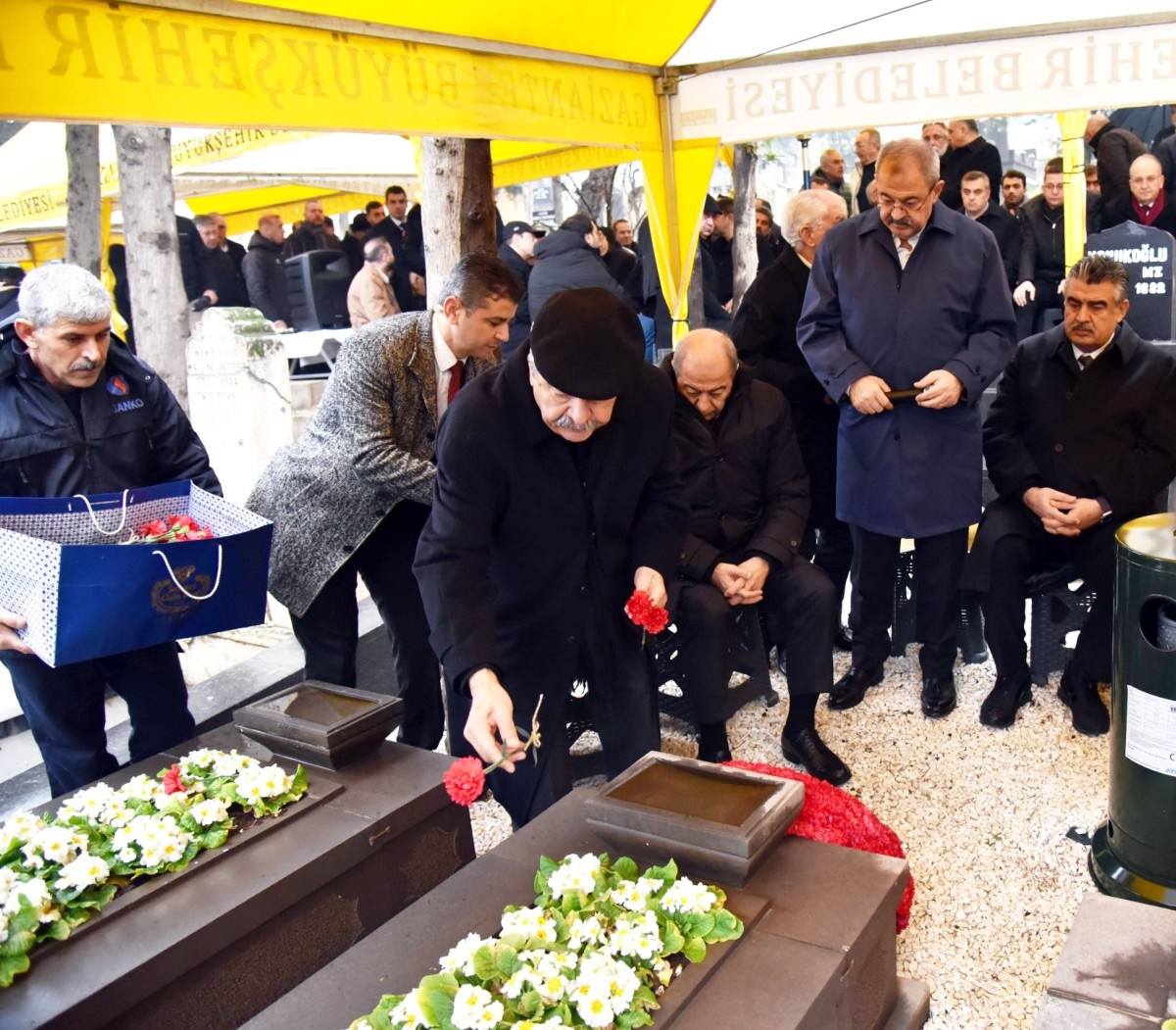 SANKO’nun Kurucusu Sani Konukoğlu, mezarı başında anıldı