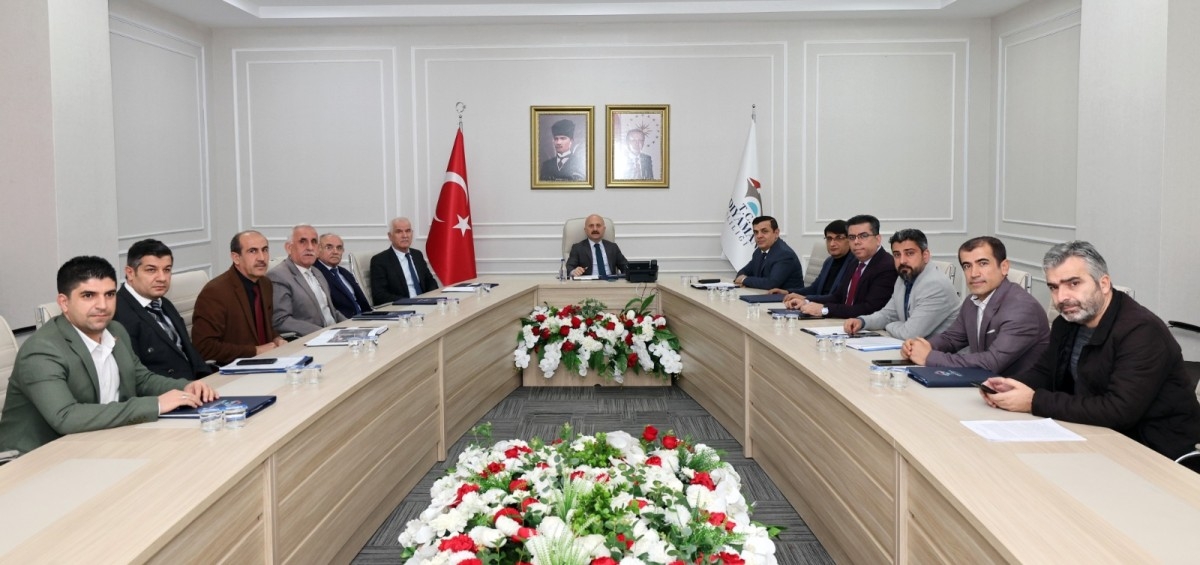Kırsaldaki yatırım ve projeler masaya yatırıldı