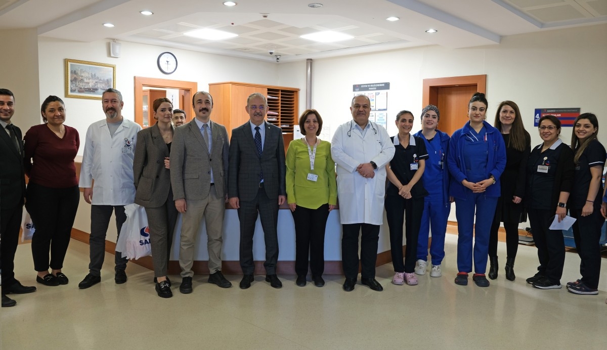 SANKO Üniversitesi Hastanesi’nde kadınlar günü kutlandı
