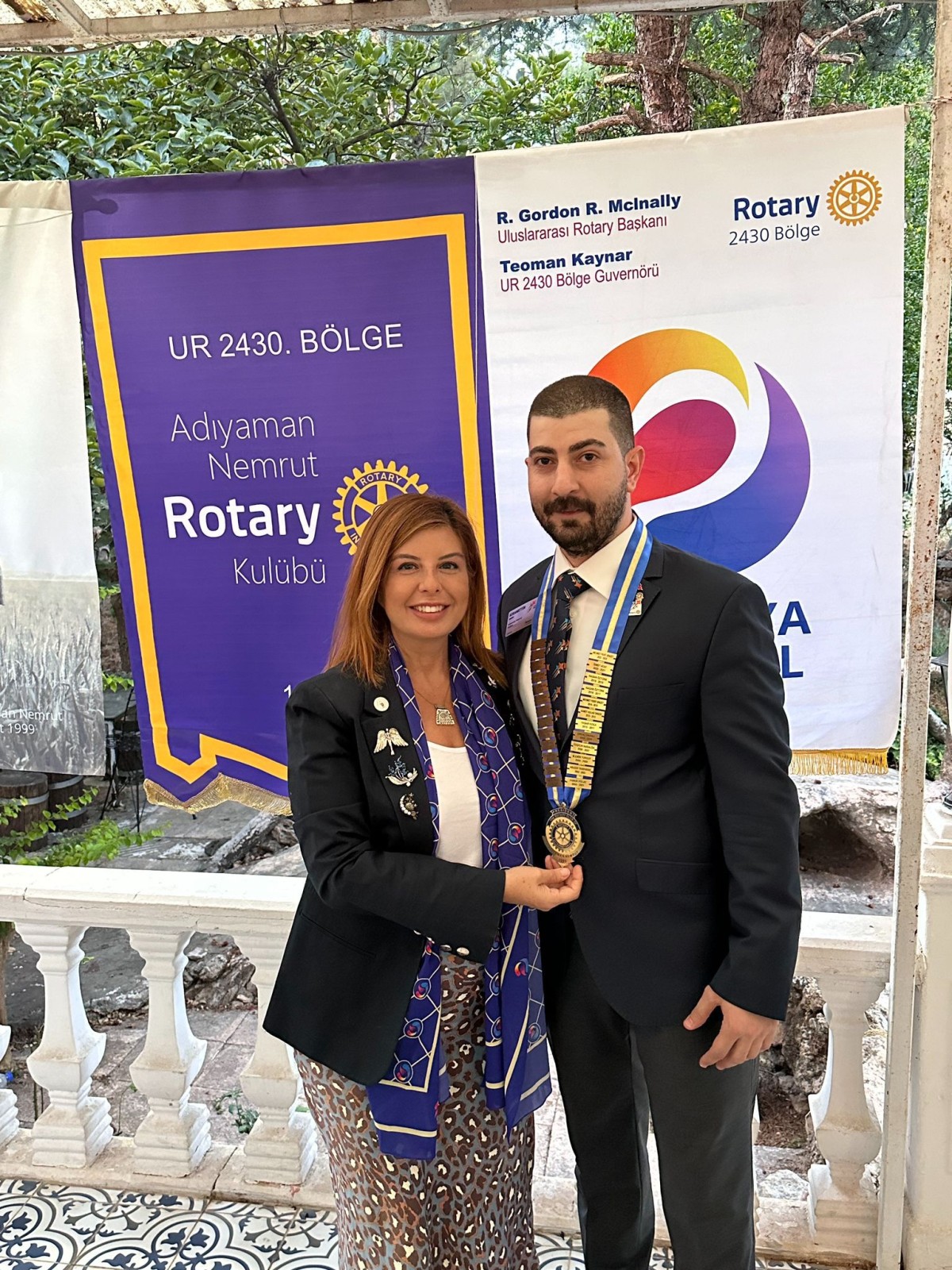 ADIYAMAN NEMRUT ROTARY KULÜBÜNDE DEVİR TESLİM TÖRENİ YAPILDI