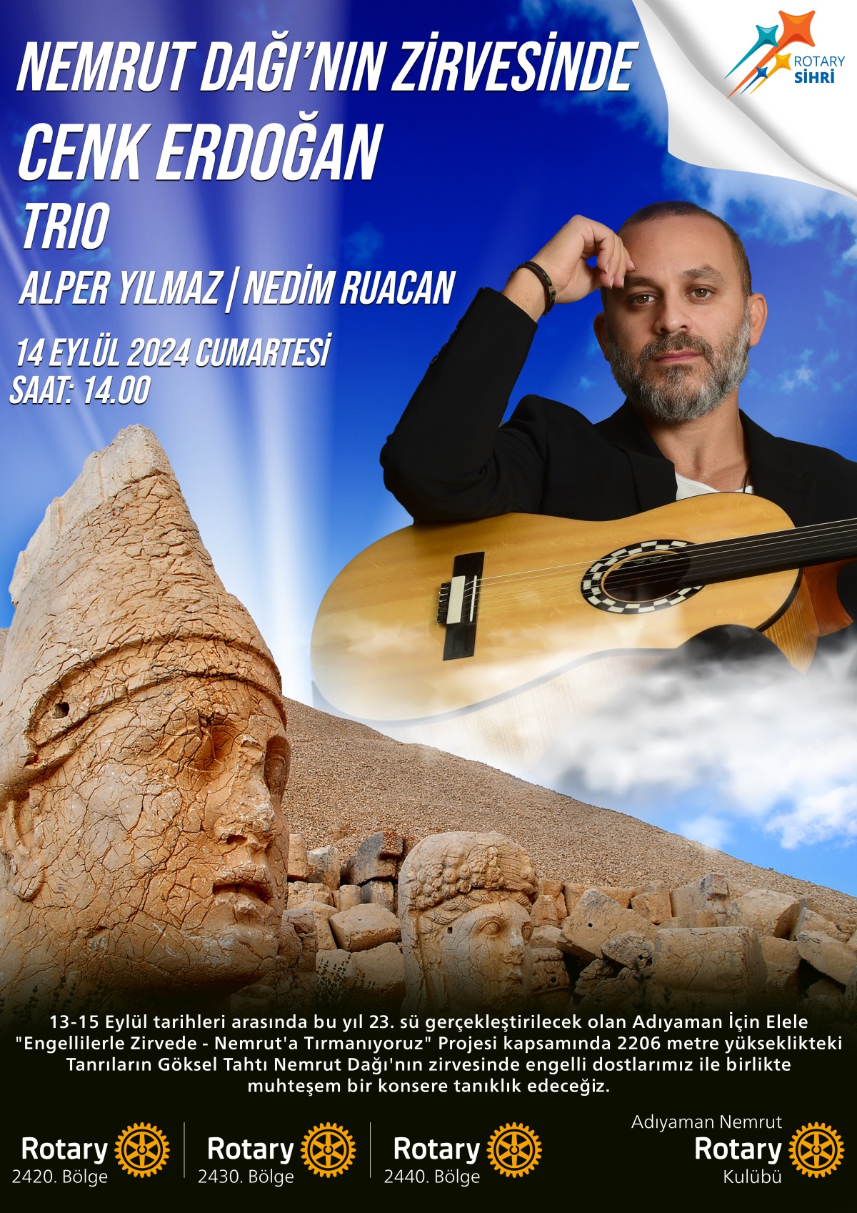 NEMRUT DAĞI’NIN ZİRVESİNDE KONSER