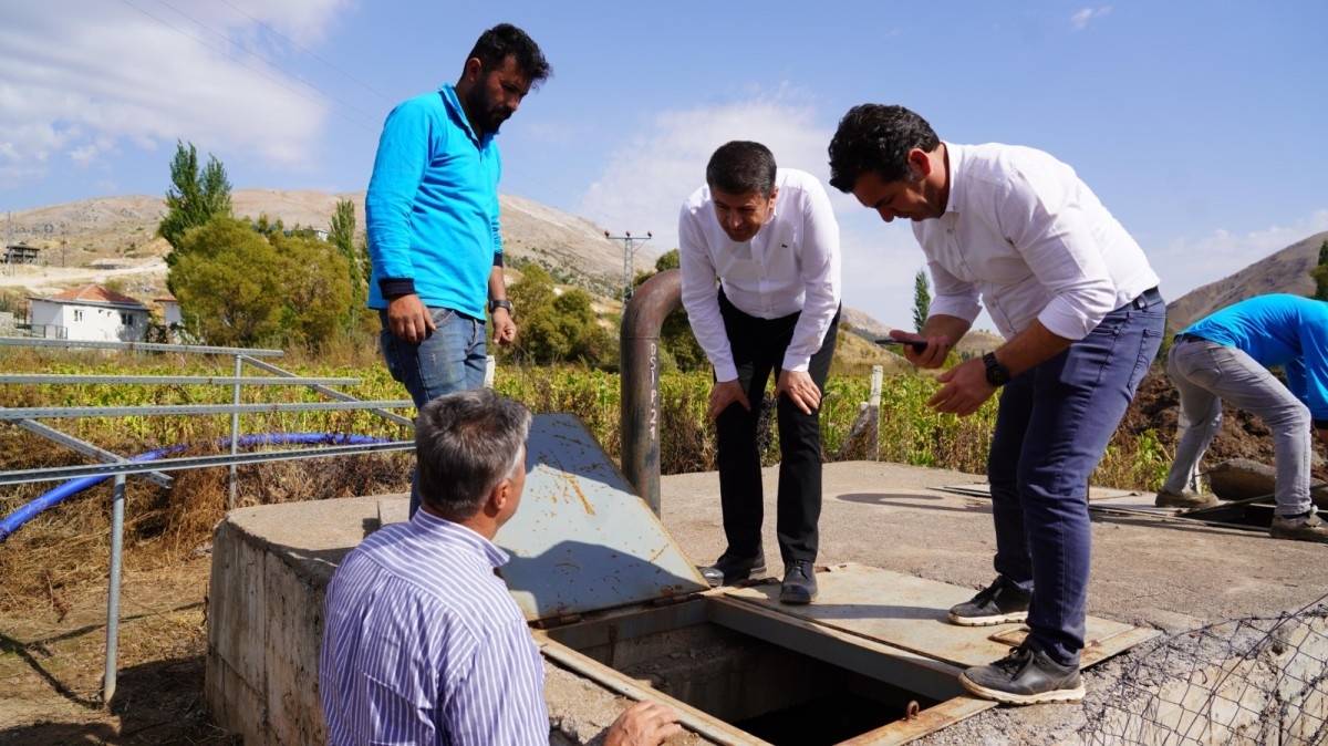 Başkan Tutdere, 'Havşeri İçme Suyu Hattı'ndaki tahribatı yerinde inceledi  - Videolu Haber