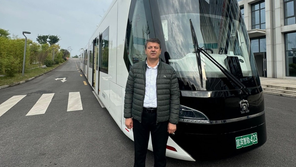 Başkan Tutdere, Çin’de otonom toplu taşıma araçlarını inceledi