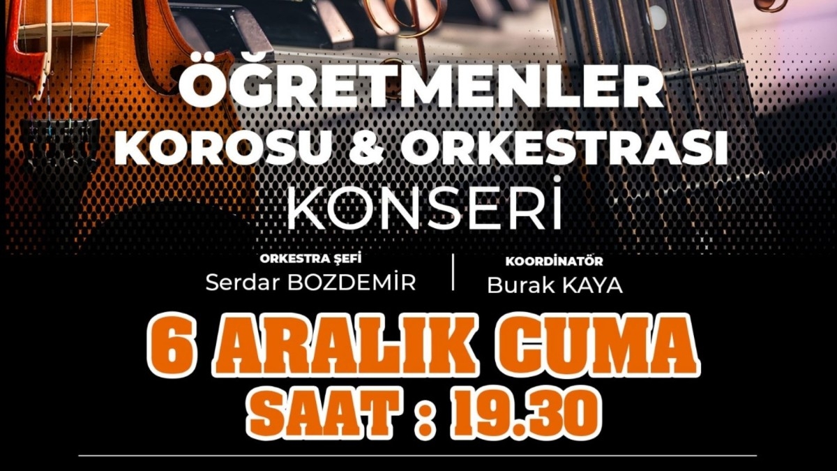 Adıyaman’da sanat dolu bir akşam: Öğretmenler Korosu ve Orkestrası ilk konserini veriyor