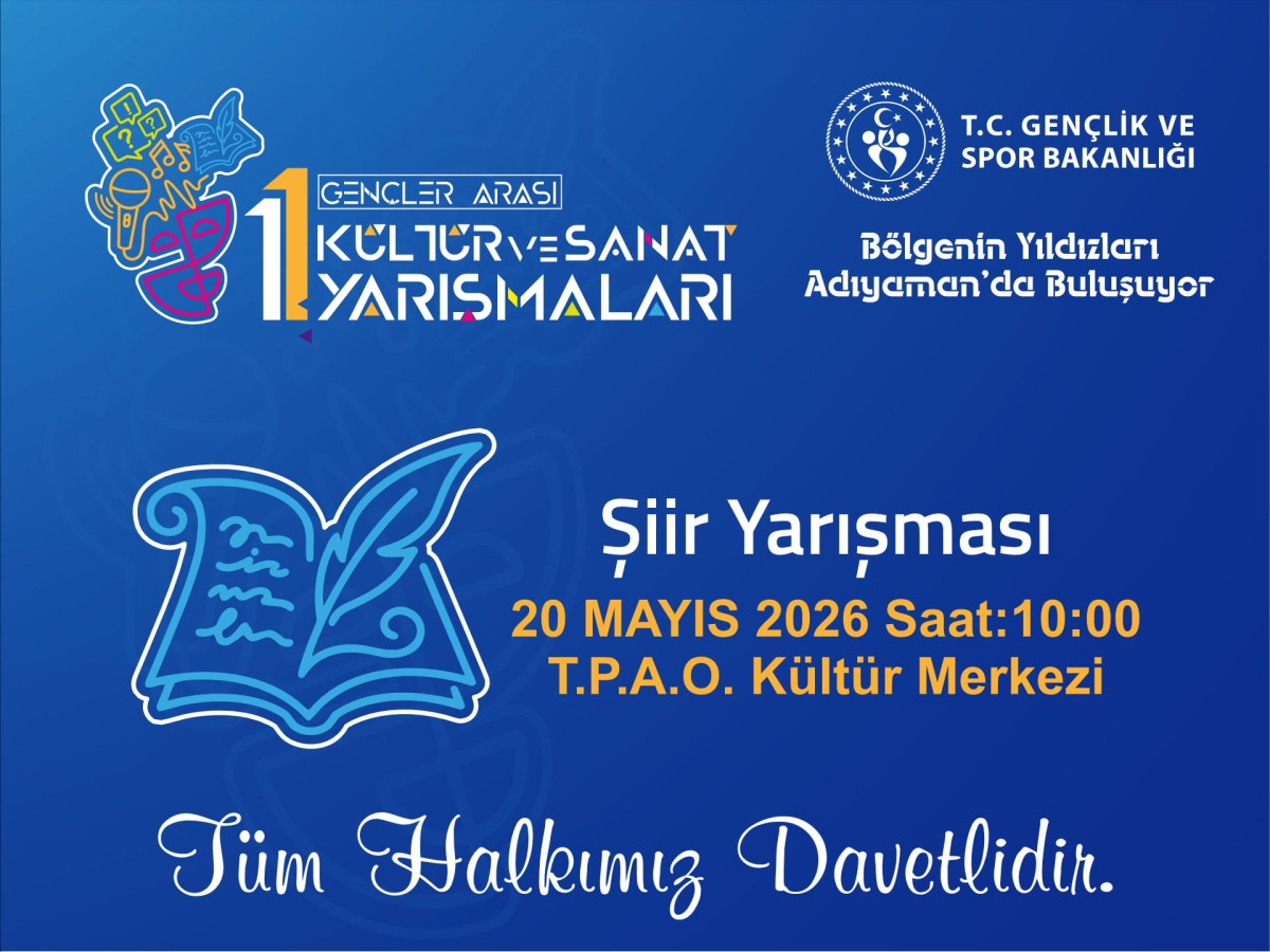 ADIYAMAN, BÖLGE FİNALLERİYLE SANATIN MERKEZİ OLUYOR