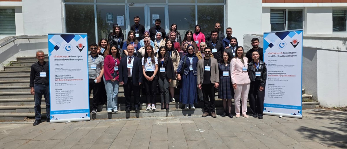 Adıyaman Üniversitesi Fen-Edebiyat Fakültesinden TÜBİTAK 2237-A Bilimsel Eğitim Etkinliği